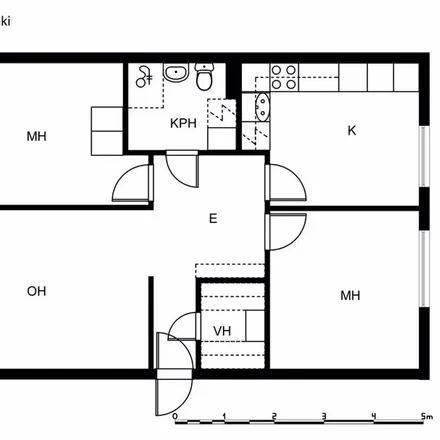 Rent this 3 bed apartment on Kurjenkellonkuja 2 in 00920 Helsinki, Finland