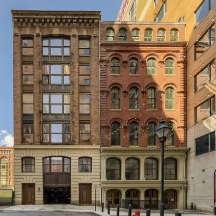 Rent this 1 bed condo on Faust Brothers Building in West Baltimore Street, Baltimore