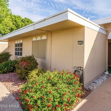 Buy this 1 bed townhouse on 11049 West Coggins Drive in Sun City, AZ 85351