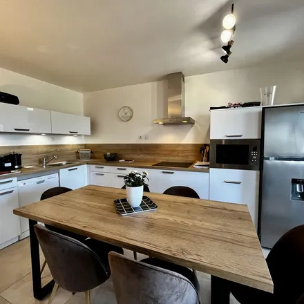 Rent this 4 bed apartment on 713 Rue des 4 Chemins in 13370 Mallemort, France