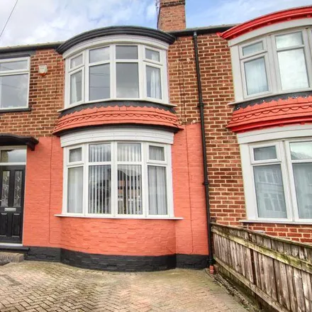 Rent this 3 bed townhouse on Henley Grove in Thornaby-on-Tees, TS17 6ND