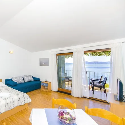 Rent this studio apartment on Općina Podgora in Split-Dalmatia County, Croatia