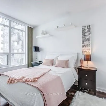 Rent this 1 bed apartment on Bridge Condominium in 38 Joe Shuster Way, Old Toronto