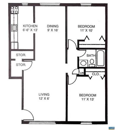 Image 3 - Fountain Court Apartments, Fountain Court, Squire Hill, Albemarle County, VA 22901, USA - Apartment for rent