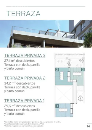 Buy this studio apartment on Rambla Concepción del Uruguay 1469 in 11403 Montevideo, Uruguay