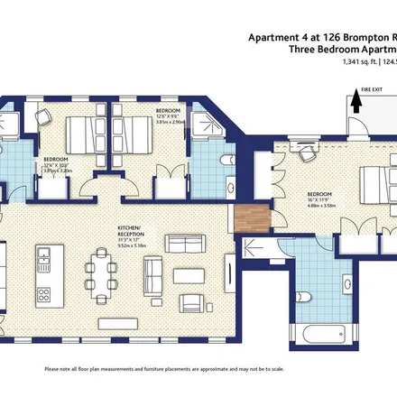 Image 9 - 124 Brompton Road, London, SW3 1JD, United Kingdom - Apartment for rent