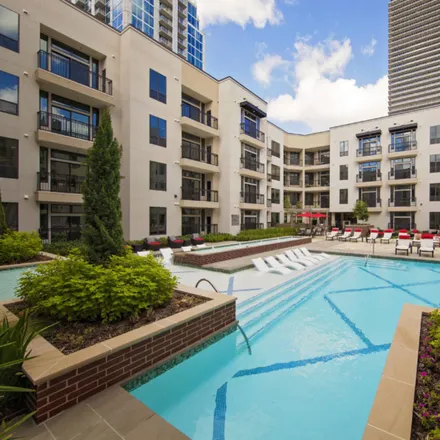 Rent this 1 bed apartment on Block 334 Apartments in 1515 Main Street, Houston