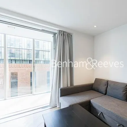 Rent this 1 bed apartment on Pearce House in 8 Circus Road West, Nine Elms