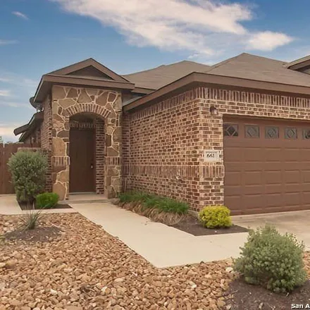 Rent this 3 bed house on 619 Creekside Circle in New Braunfels, TX 78130