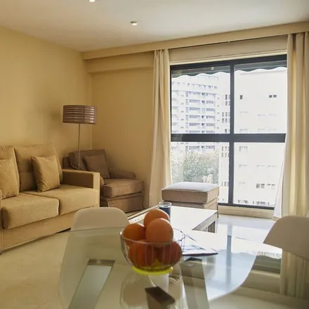 Rent this 1 bed apartment on Torre San Bartolomé Apostol in Carrer de la Concòrdia, 46003 Valencia