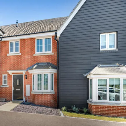 Buy this 3 bed townhouse on Osprey Drive in Stowmarket, IP14 5FT