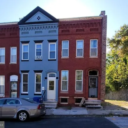 Buy this 4 bed townhouse on 717 West Lanvale Street in Baltimore, MD 21217