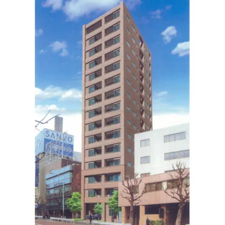 Rent this 2 bed apartment on ヴェラハイツ新宿御苑 in Shinjuku-dori Avenue, Shinjuku 2-chome