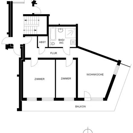 Image 1 - Detmolder Straße 551, 33699 Bielefeld, Germany - Apartment for rent