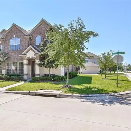 Rent this 3 bed house on 9295 Solvista Pass Lane in Harris County, TX 77070