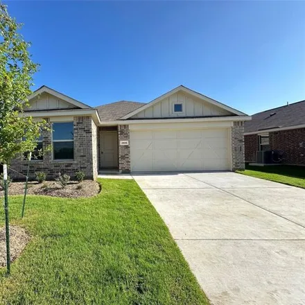 Rent this 4 bed house on Kings Table Court in Denton County, TX 75068