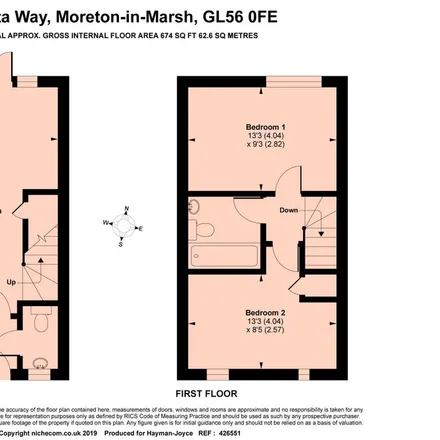 Image 8 - Bluebell Close, Moreton-in-Marsh, GL56 9PW, United Kingdom - Duplex for rent