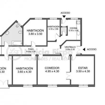 Buy this 5 bed apartment on Hospital Español in Avenida Belgrano 2975, Balvanera
