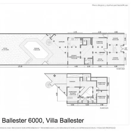 Buy this 3 bed house on 57 - Ballester 6084 in Chilavert, 1653 Villa Ballester