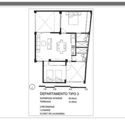 Rent this 2 bed apartment on Segundo Callejón de la Romita in Cuauhtémoc, 06700 Mexico City