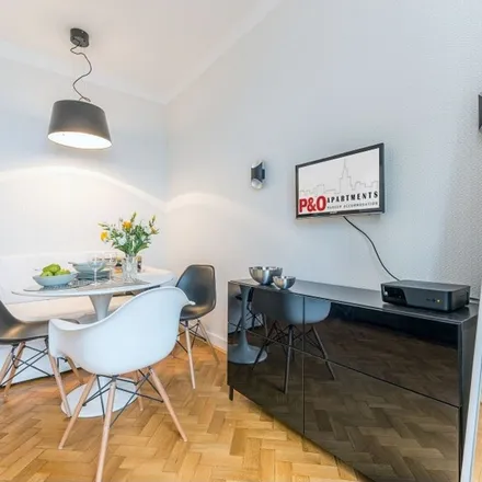 Rent this 1 bed apartment on Poznańska 12 in 00-680 Warsaw, Poland
