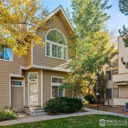 Buy this 2 bed townhouse on 5958 Gunbarrel Avenue in Boulder, CO 80301