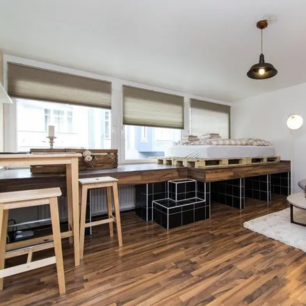 Rent this 1 bed apartment on Philipp-Reis-Straße 5 in 40215 Dusseldorf, Germany