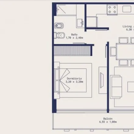 Buy this 1 bed apartment on Avenida Julio Argentino Roca 1701 in Partido de Hurlingham, Hurlingham