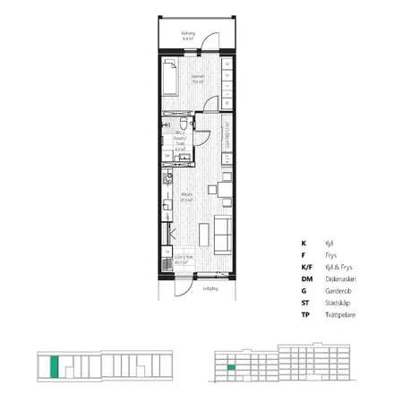 Rent this 2 bed apartment on Vendelsömalmsvägen 245 in 136 60 Handen, Sweden