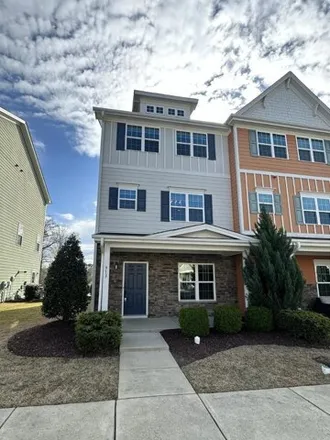 Rent this 4 bed townhouse on 923 Shoofly Path in Apex, NC 27502