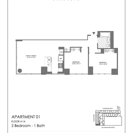 Image 2 - NYC Human Resources Administration, 243 Schermerhorn Street, New York, NY 11201, USA - Apartment for rent