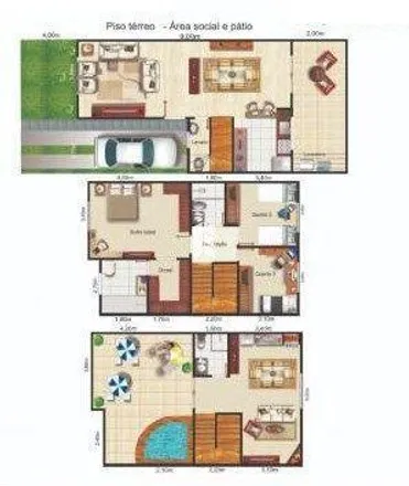 Buy this 3 bed house on Rua Sete 40 in Camobi, Santa Maria - RS