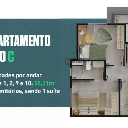 Buy this 2 bed apartment on Caixa Econômica Federal in Avenida Doutor Alberto Andaló 3355, Vila Fiorezzi