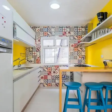 Rent this 4 bed apartment on Pompeia in Região Geográfica Intermediária de Marília, Brazil
