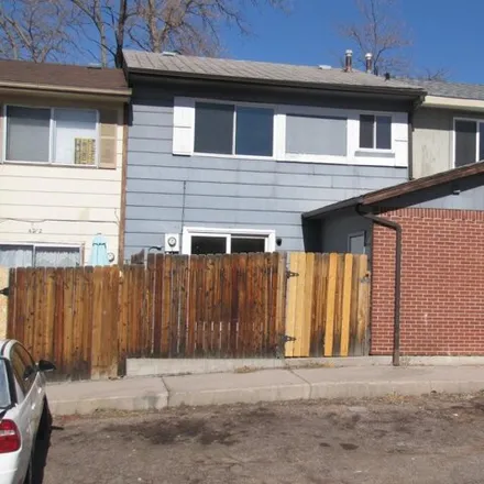 Rent this 3 bed townhouse on 4298 Hunts Mill Terrace in Colorado Springs, CO 80910