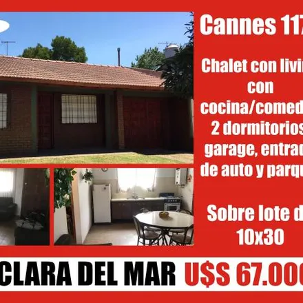 Buy this 2 bed house on Cannes in Partido de Mar Chiquita, 7609 Santa Clara del Mar