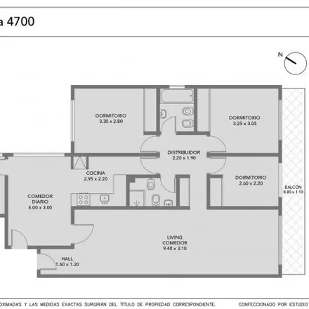 Buy this 3 bed apartment on Blanco Encalada 4798 in Villa Urquiza, 1431 Buenos Aires