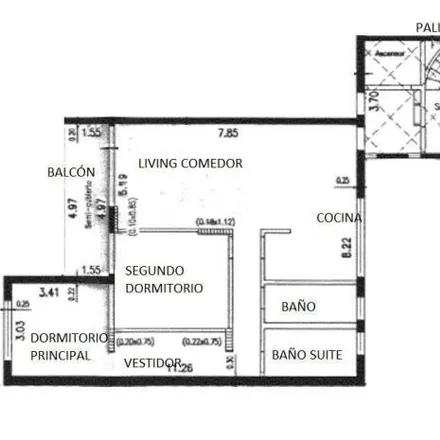 Rent this 2 bed apartment on Bulevar Nicasio Oroño 1443 in Parque, Rosario