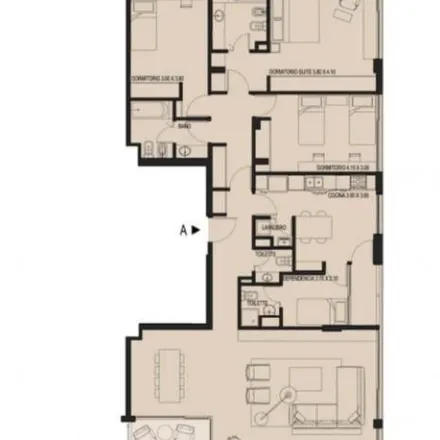 Buy this 3 bed apartment on Malvinas Argentinas 478 in Caballito, C1406 GZB Buenos Aires