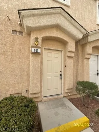 Rent this 2 bed townhouse on 3017 Errol Flynn Street in Clark County, NV 89122