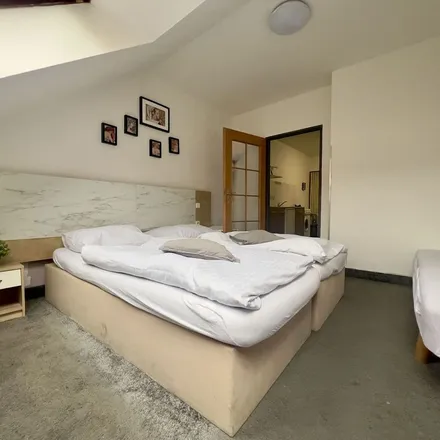 Rent this 1 bed apartment on Santoška in U Santošky, 150 57 Prague