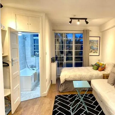 Rent this studio apartment on 1-48 Sulgrave Gardens in London, W6 7RA