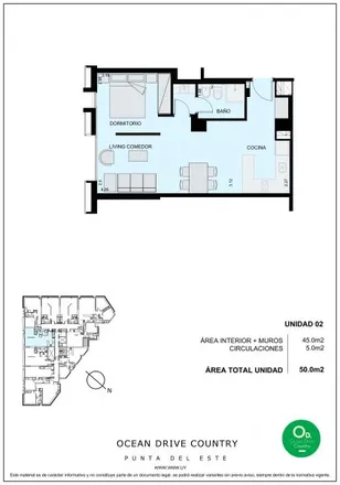 Buy this studio apartment on Avenida Franklin Delano Roosevelt 9011 in 20000 Punta Del Este, Uruguay
