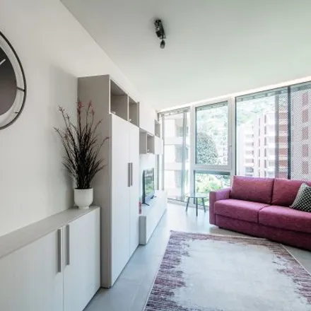 Rent this 2 bed apartment on Via La Santa 16 in 6962 Lugano, Switzerland