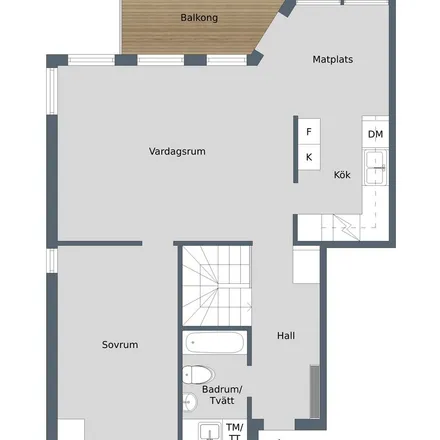 Image 5 - Mildvädersgatan, 573 31 Tranås, Sweden - Apartment for rent