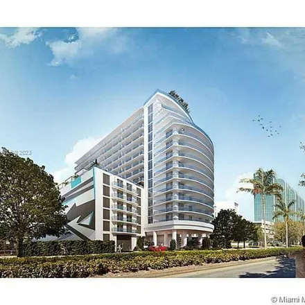 Rent this 1 bed apartment on Adler Shinensky Library in 4200 Biscayne Boulevard, Buena Vista