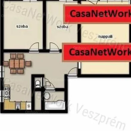 Rent this 1 bed apartment on Generali in Veszprém, Óvári Ferenc utca