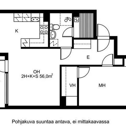 Image 3 - Nahkatehtaankatu 10, 90100 Oulu, Finland - Apartment for rent