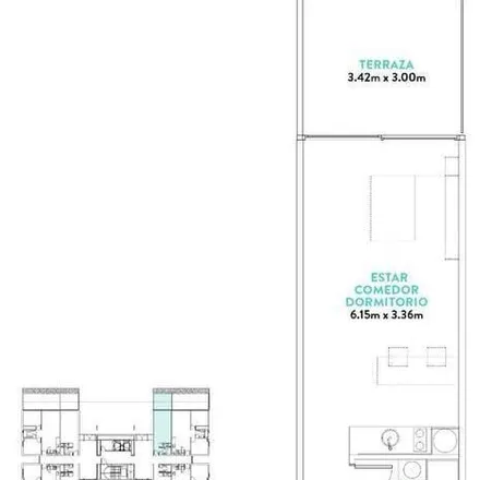 Buy this studio apartment on Avenida Presidente Arturo Umberto Illia in Villa Morra, Pilar