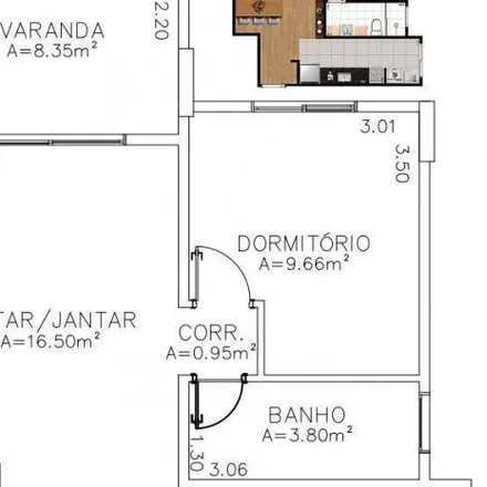Rent this 1 bed apartment on Rua dos Atuns in Parque Residencial Aquarius, São José dos Campos - SP